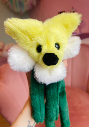 DAISY FOX - Handmade Luxury Weighted Fox Doll