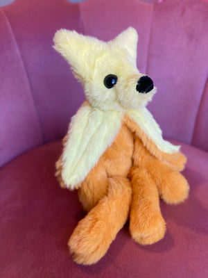 BANANA FOX - Handmade Luxury Weighted Fox Doll
