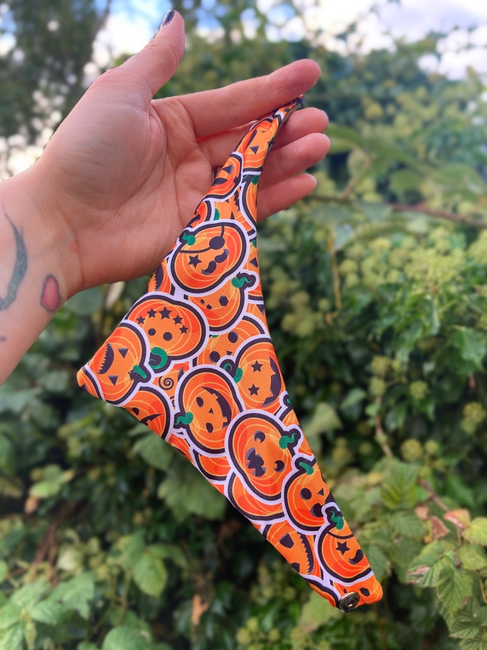 🎃Pumpkin the Puppy🎃- OOAK Handmade Weighted Plush Puppy Comfort Creature