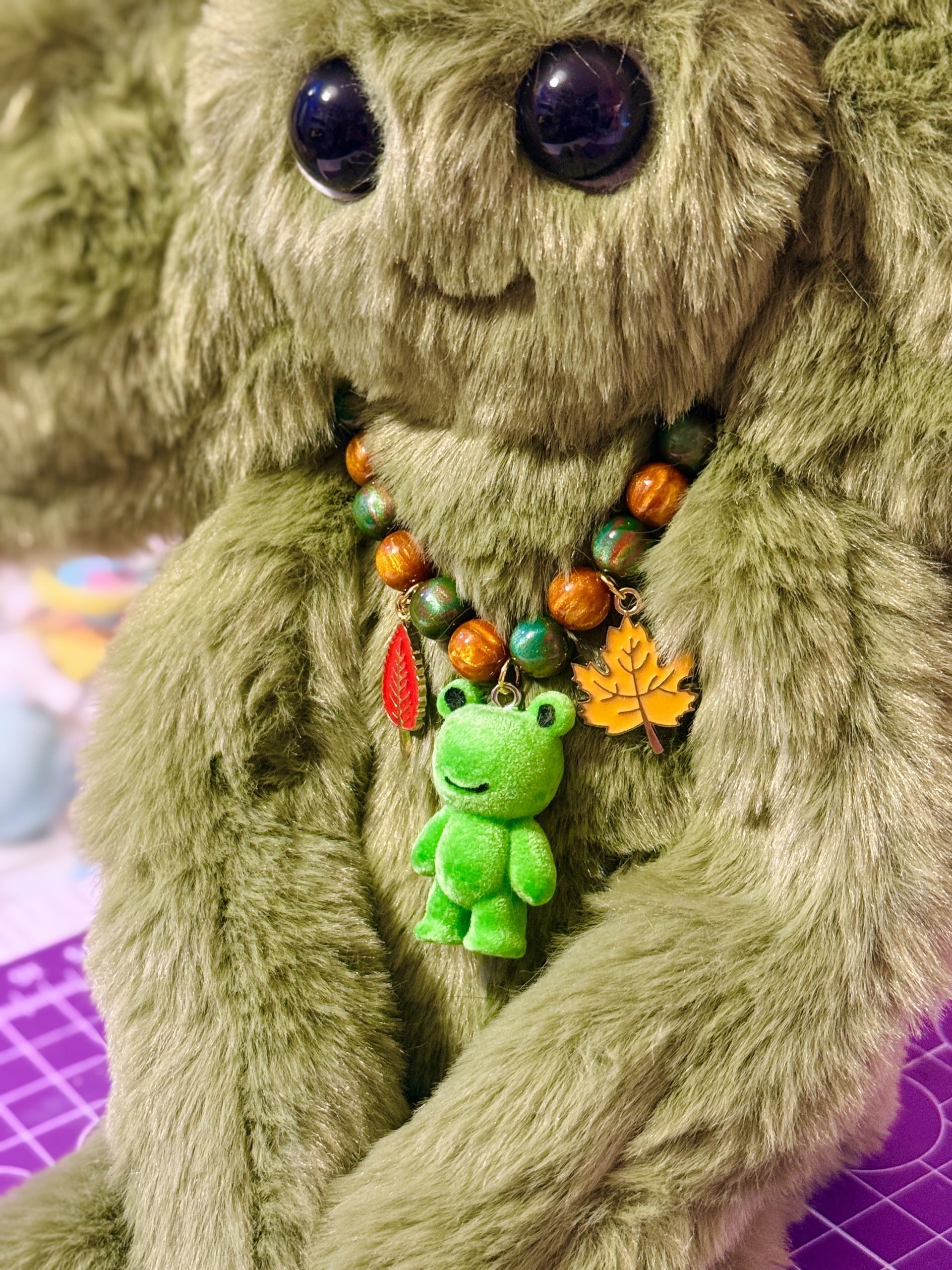 FOREST GOBLIN FULL SIZE DOLL - Handmade Mini Luxury Weighted Doll