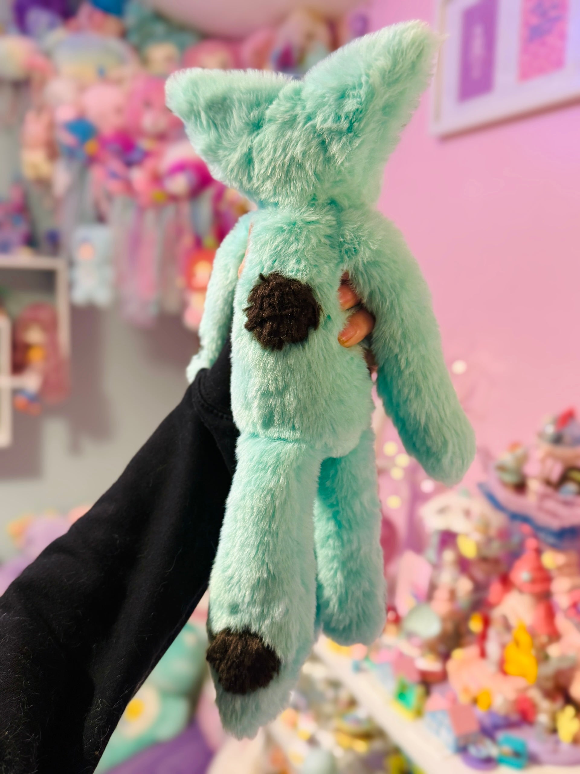 MINT CHOC CHIP FOX - Handmade Luxury Weighted Fox Doll