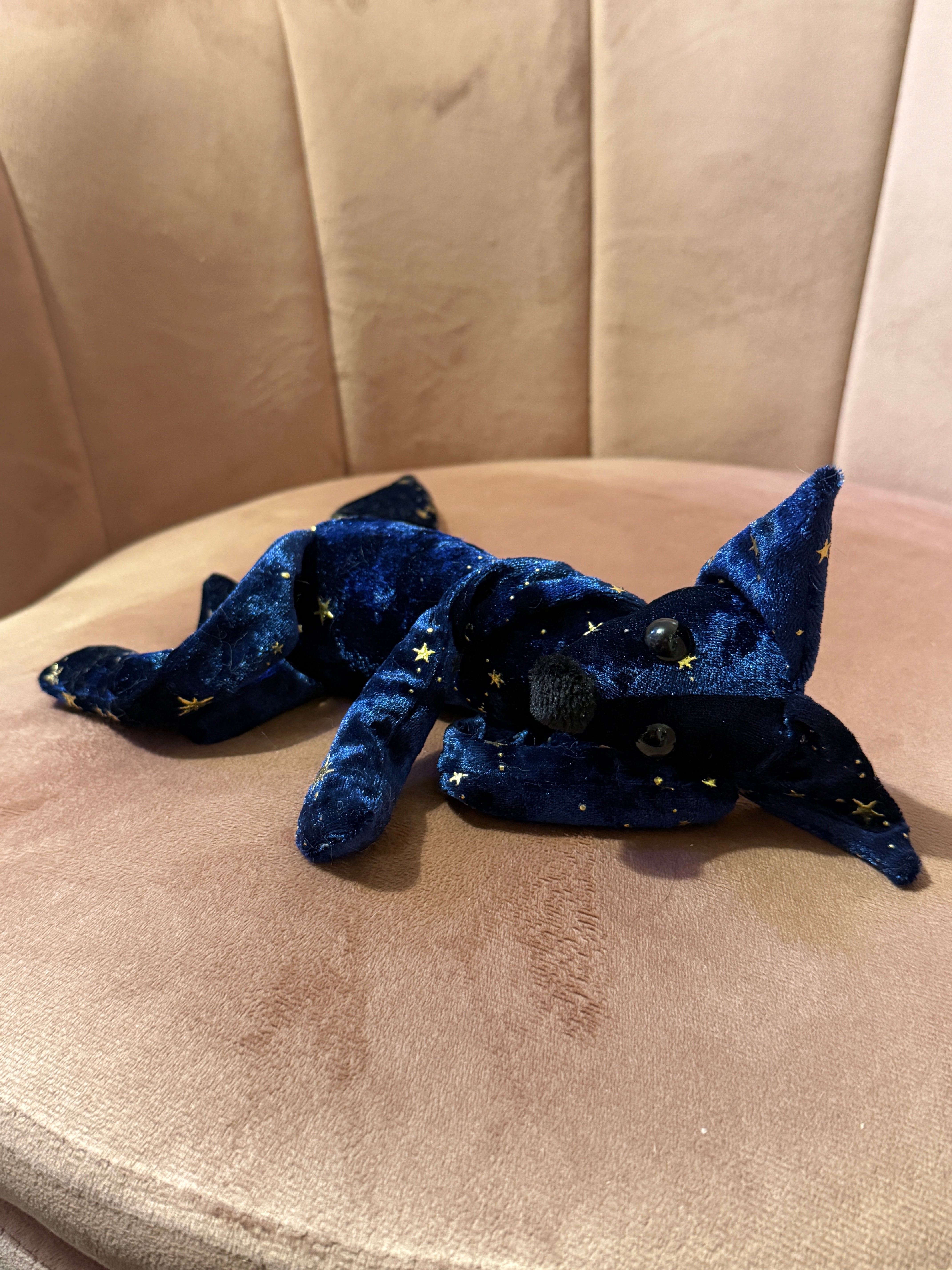 NEBULA FOX - Handmade Luxury Weighted Fox Doll