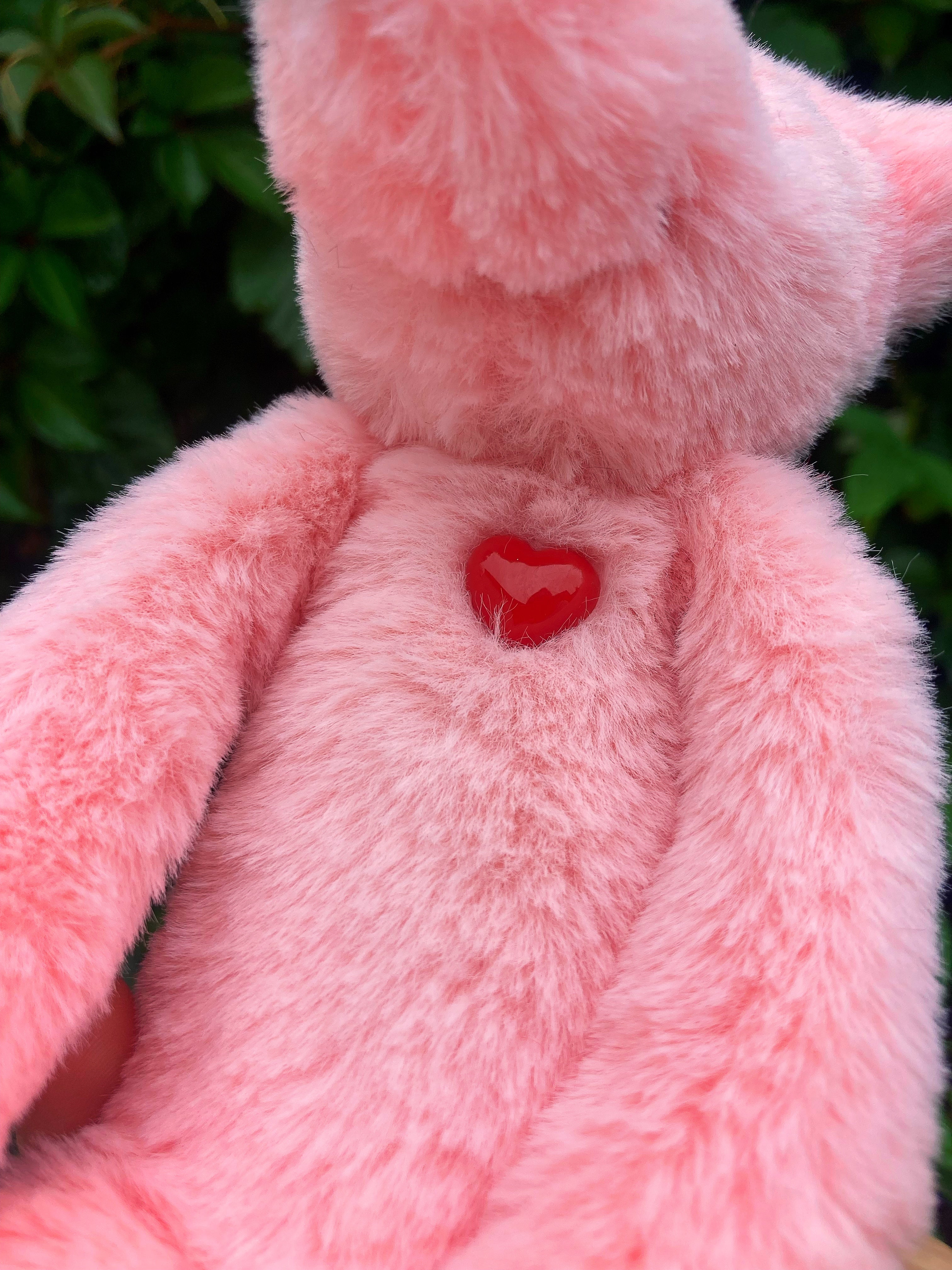 HOPEFUL HEART FOX - Handmade Luxury Weighted Plush Fluffy Fox Doll