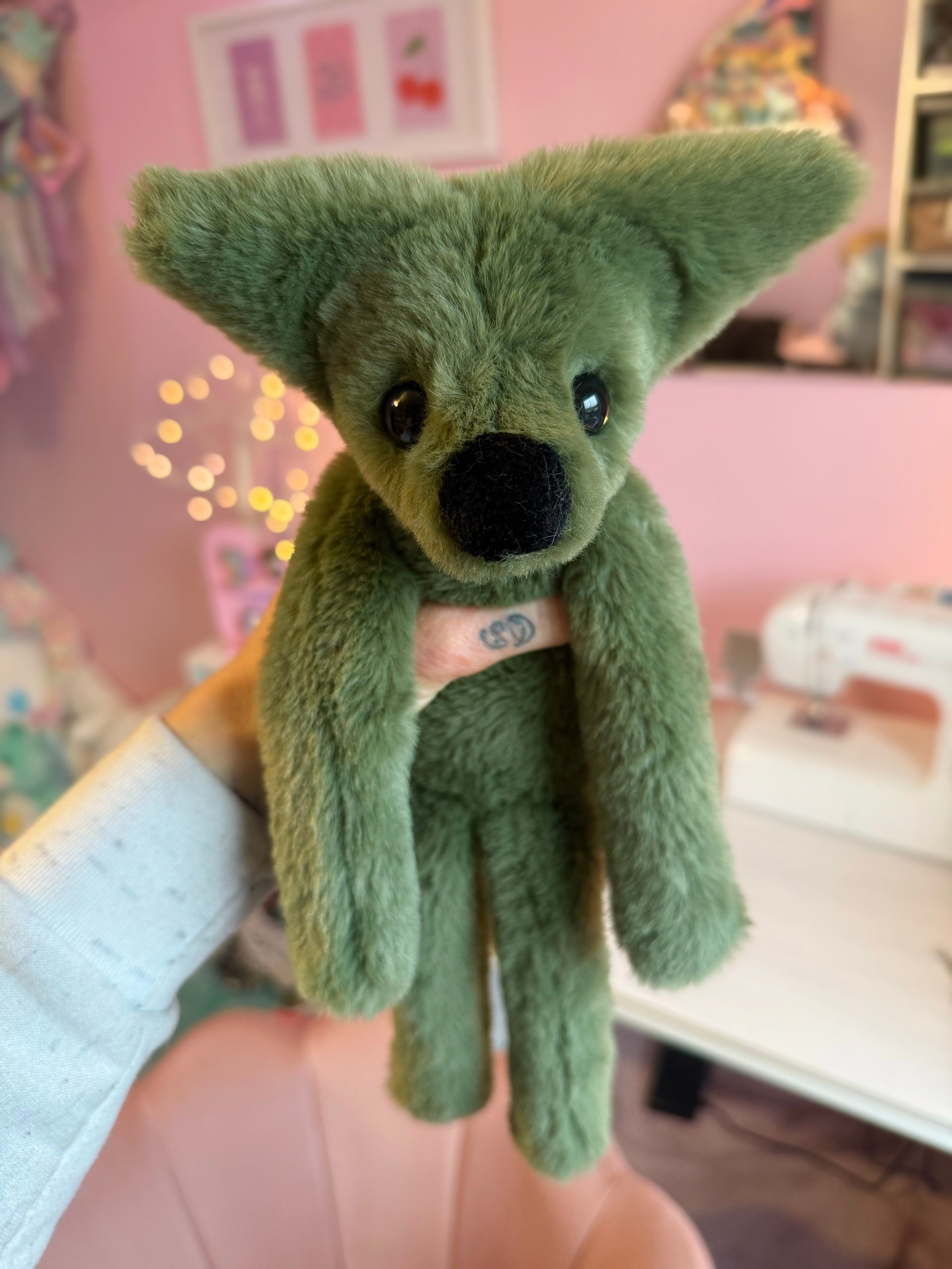 HUNTER FOX - Handmade Luxury Weighted Fox Doll