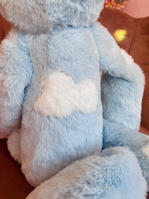 XL SPRING BLOOMS FOX - Handmade Luxury Weighted Plush Fluffy Fox Doll