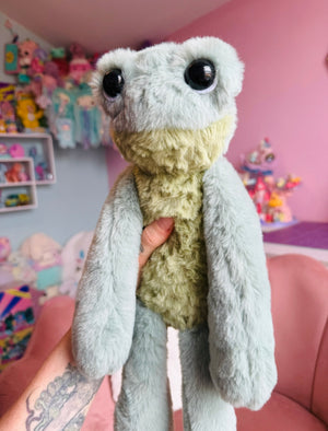 FERAL FROG - Handmade Luxury Weighted Fox Doll