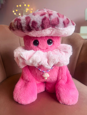 PINK MUSHMALLOW PUDGEPUFF - Handmade Luxury Weighted Pudgepuff Doll
