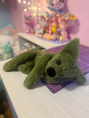 HUNTER FOX - Handmade Luxury Weighted Fox Doll