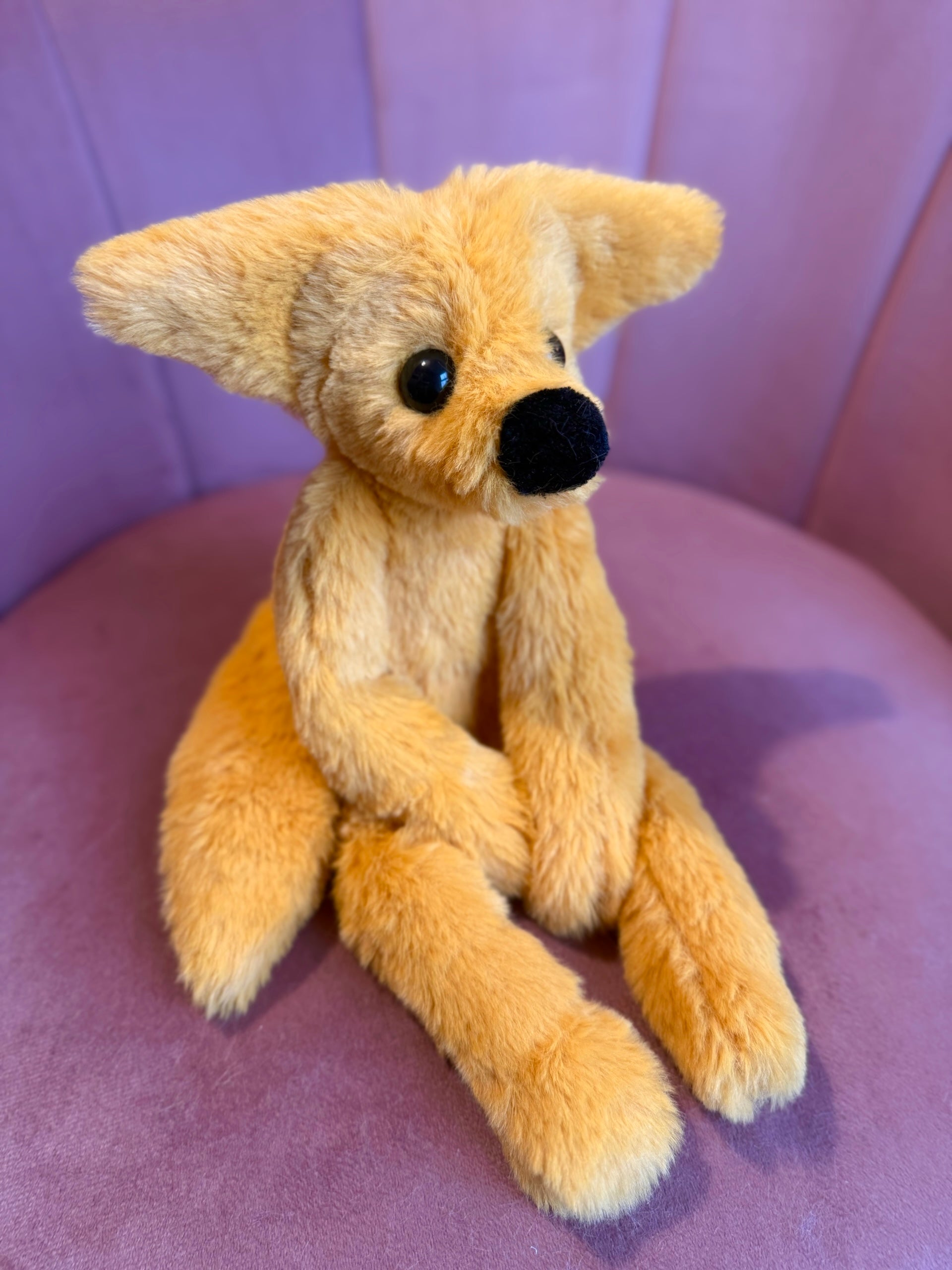 SUNSHINE FOX - Handmade Luxury Weighted Fox Doll