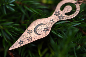 MAMA COSMOS Handmade Copper Goddess Necklace