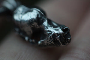 LETTING GO Bat Skull Necklace