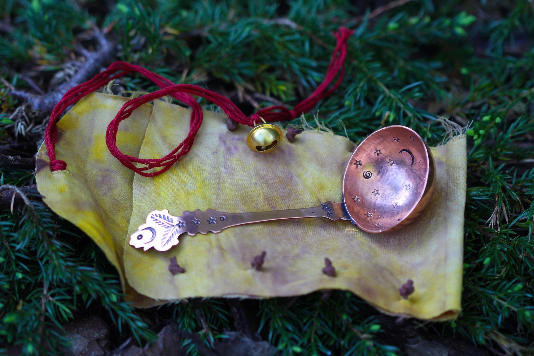 WITCHES SPOON No. 1 - Handmade Copper Spoon
