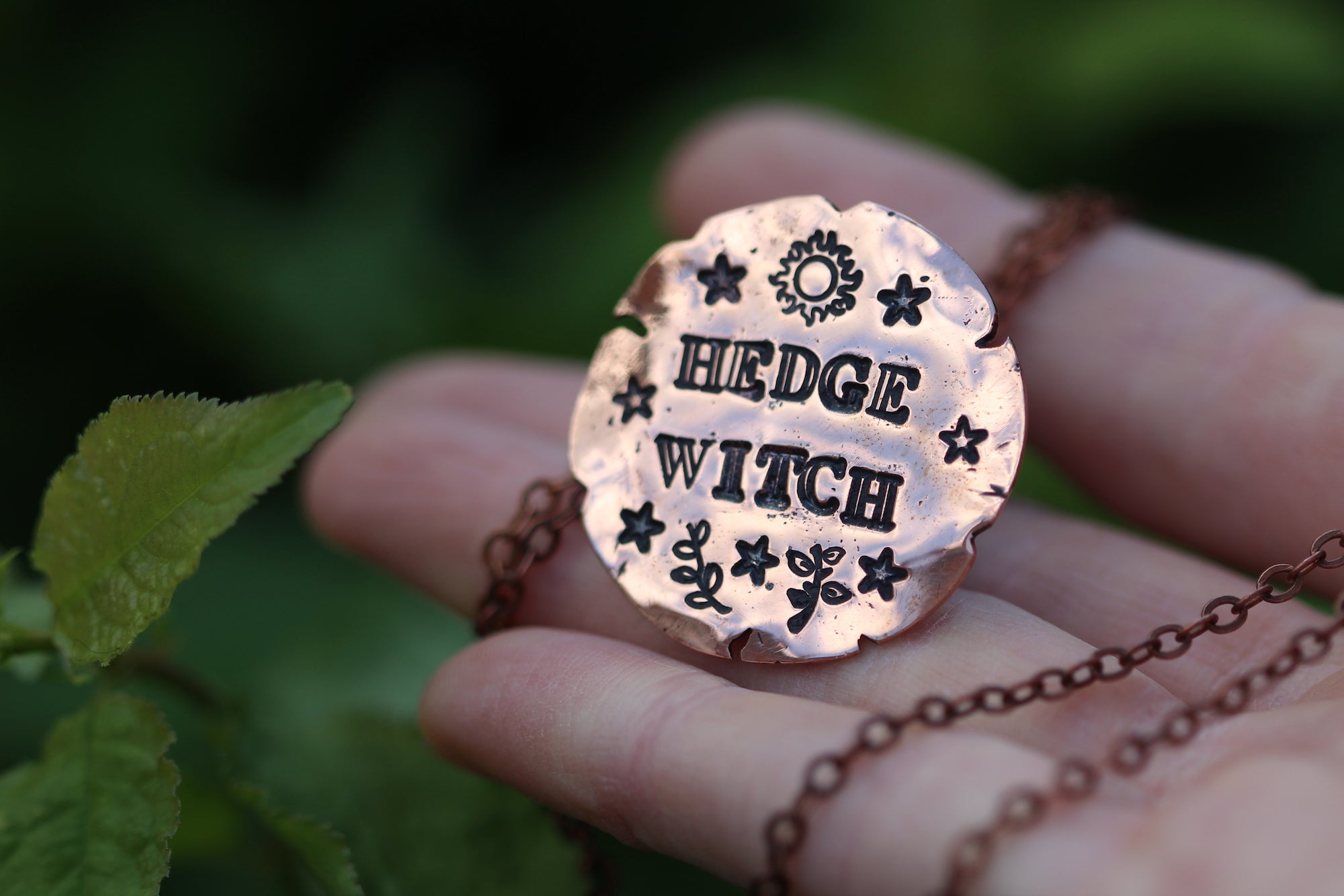 🧙🏼Original Witches Hat🧙🏾Handmade Copper Necklace (Made to Order)