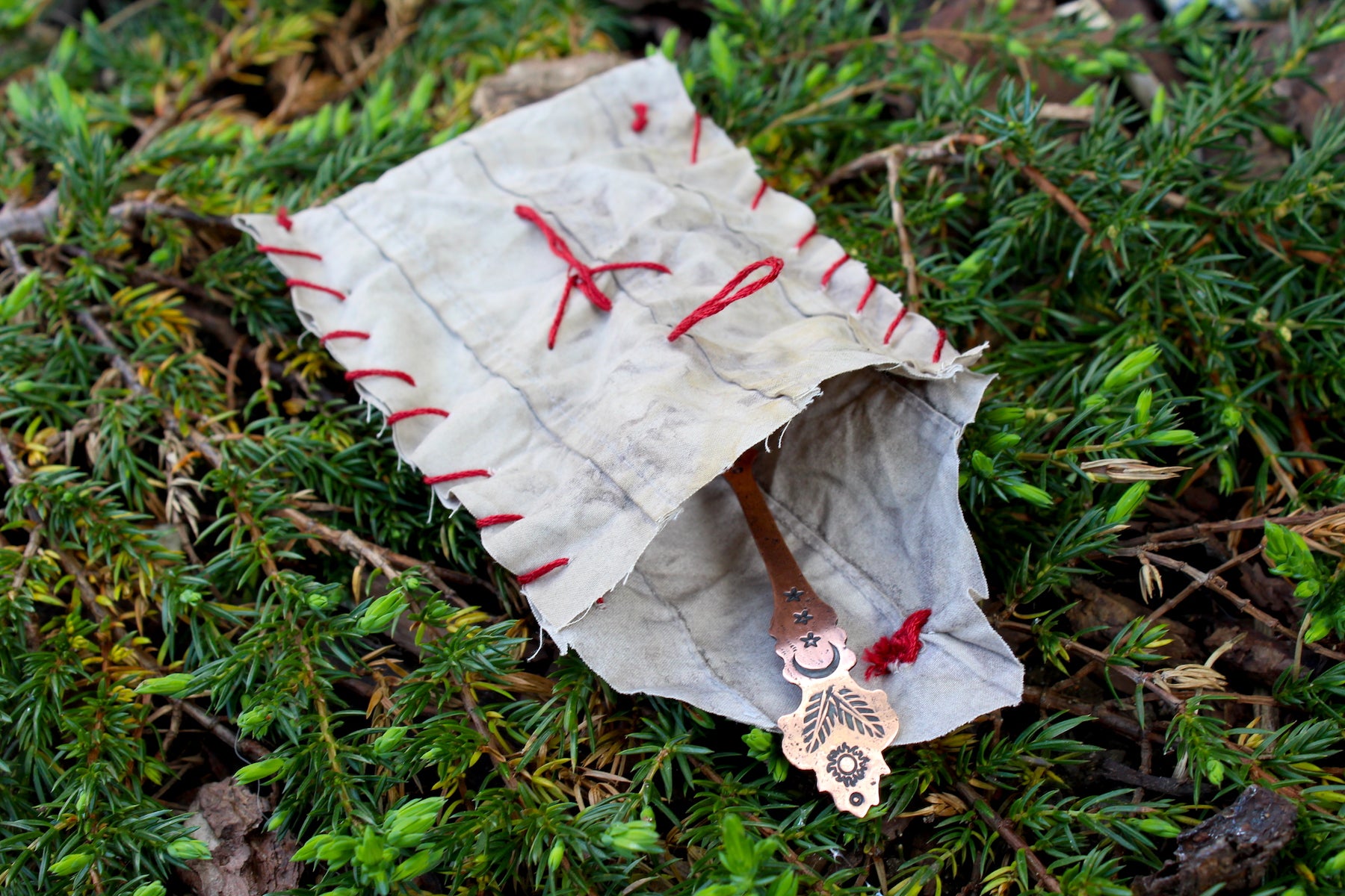 WITCHES SPOON No. 2 - Handmade Copper Spoon