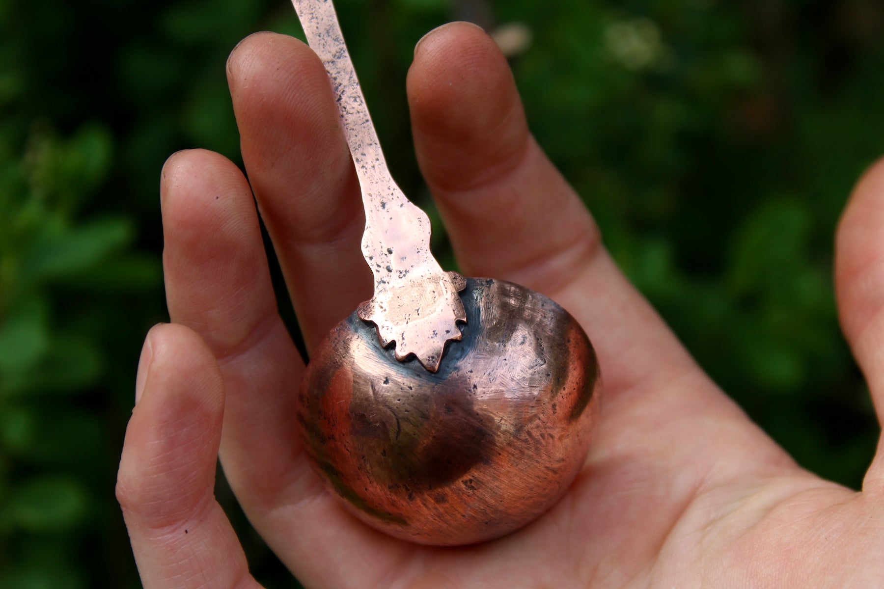 WITCHES SPOON No. 2 - Handmade Copper Spoon