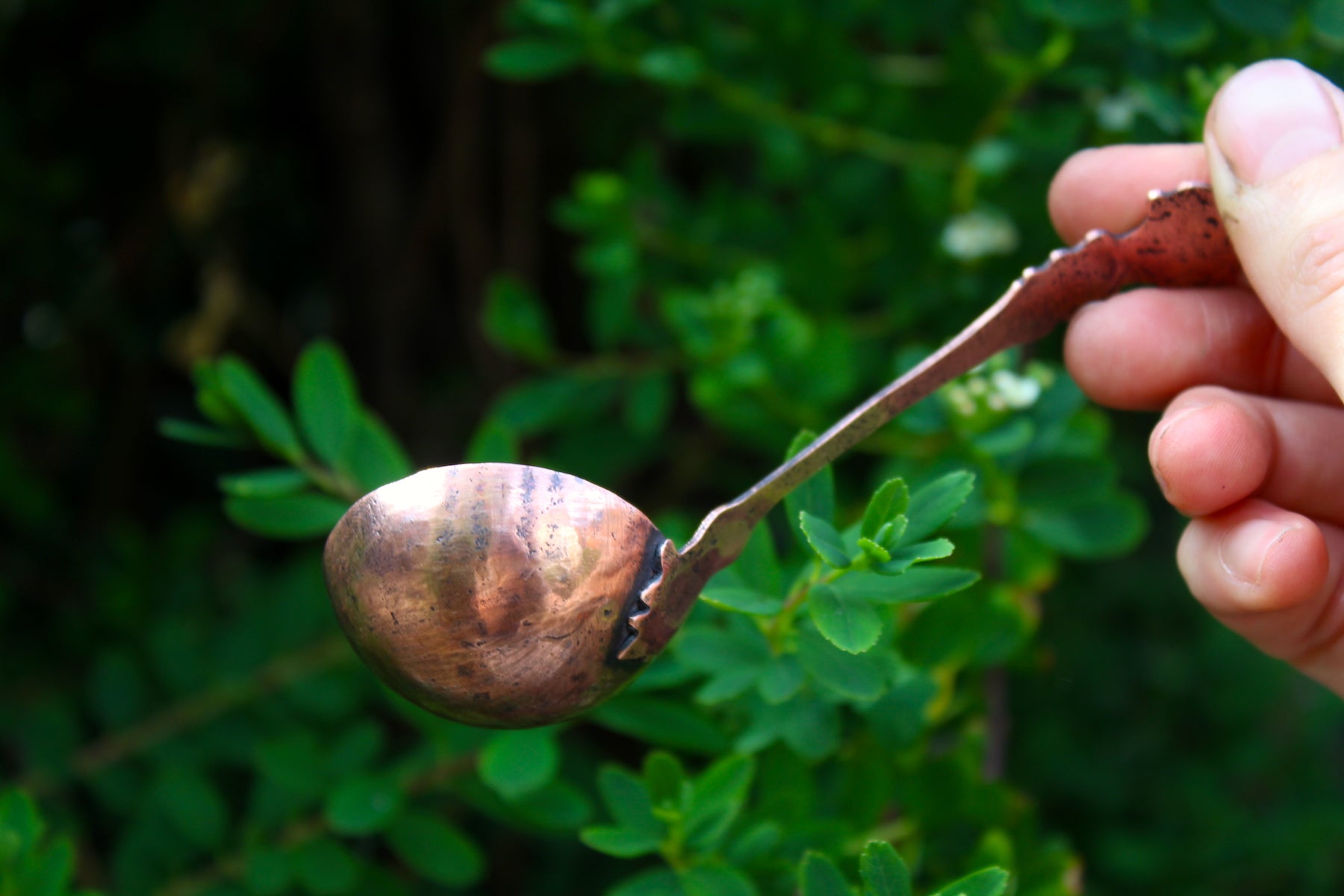 WITCHES SPOON No. 2 - Handmade Copper Spoon