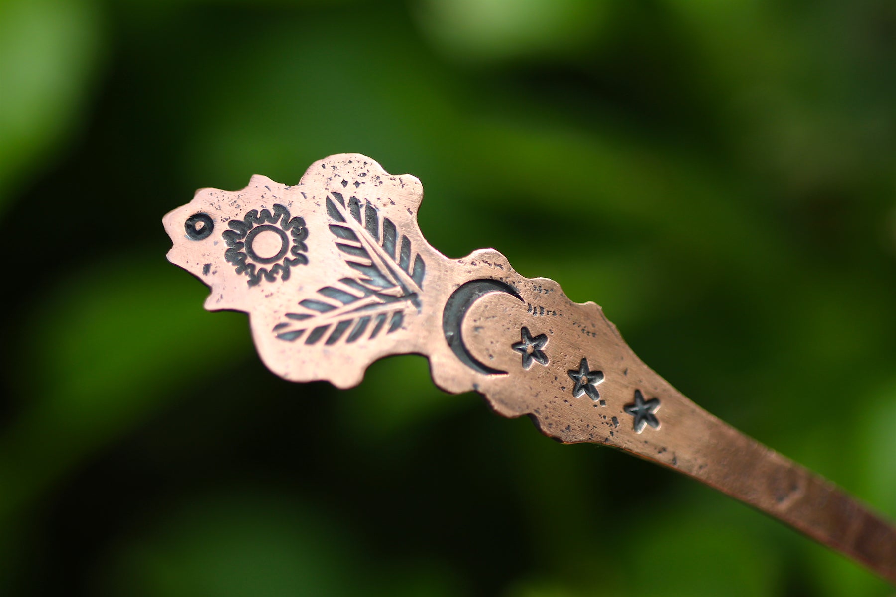 WITCHES SPOON No. 2 - Handmade Copper Spoon