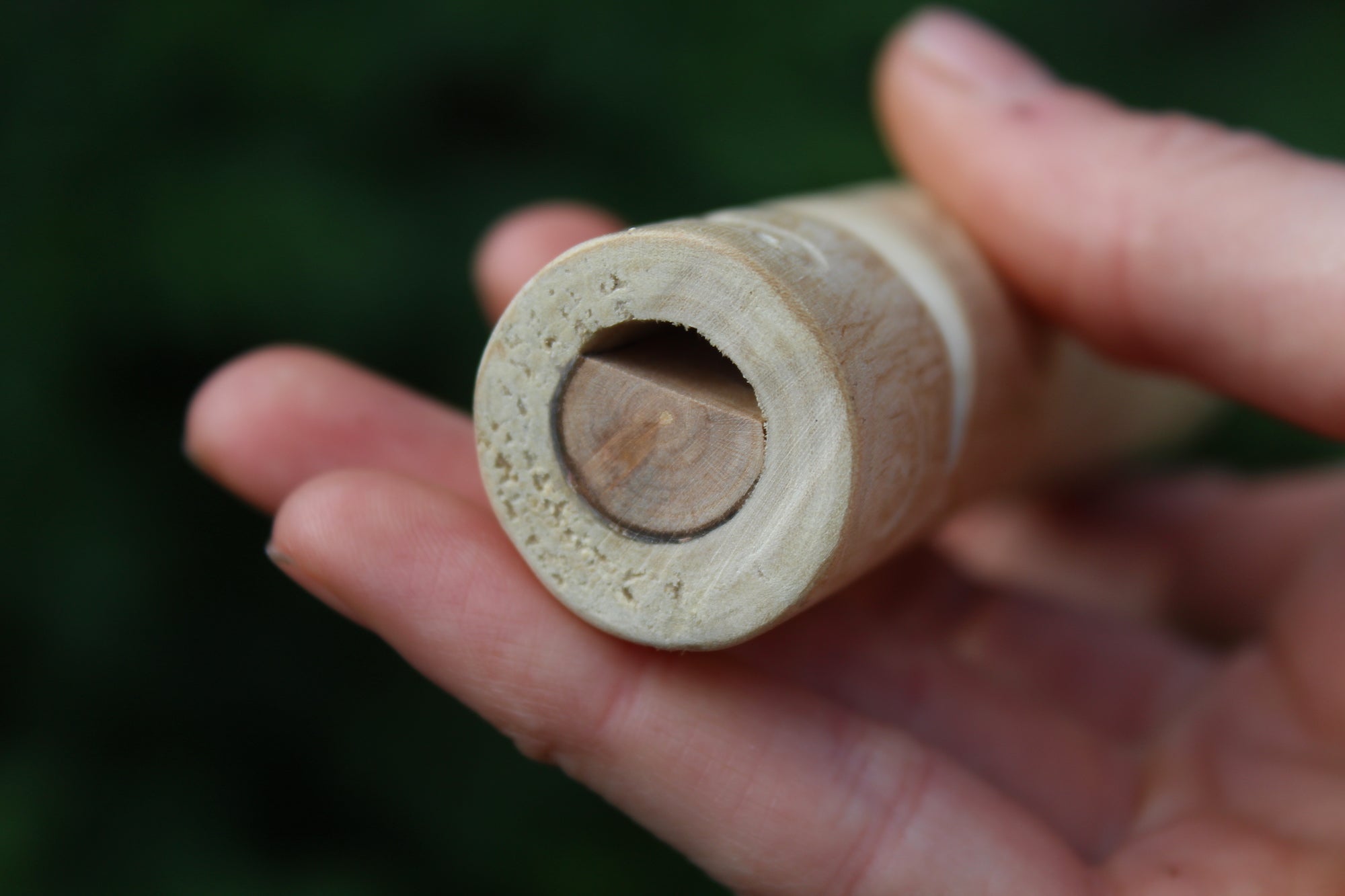 Red Owl Handmade Elder Wood Whistle