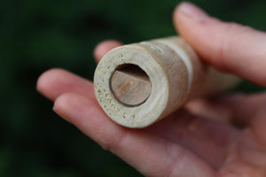 Red Owl Handmade Elder Wood Whistle