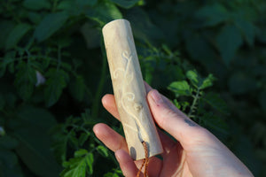 Red Owl Handmade Elder Wood Whistle