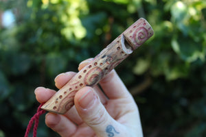 Beetroot Dyed Elder Wilderness Whistle