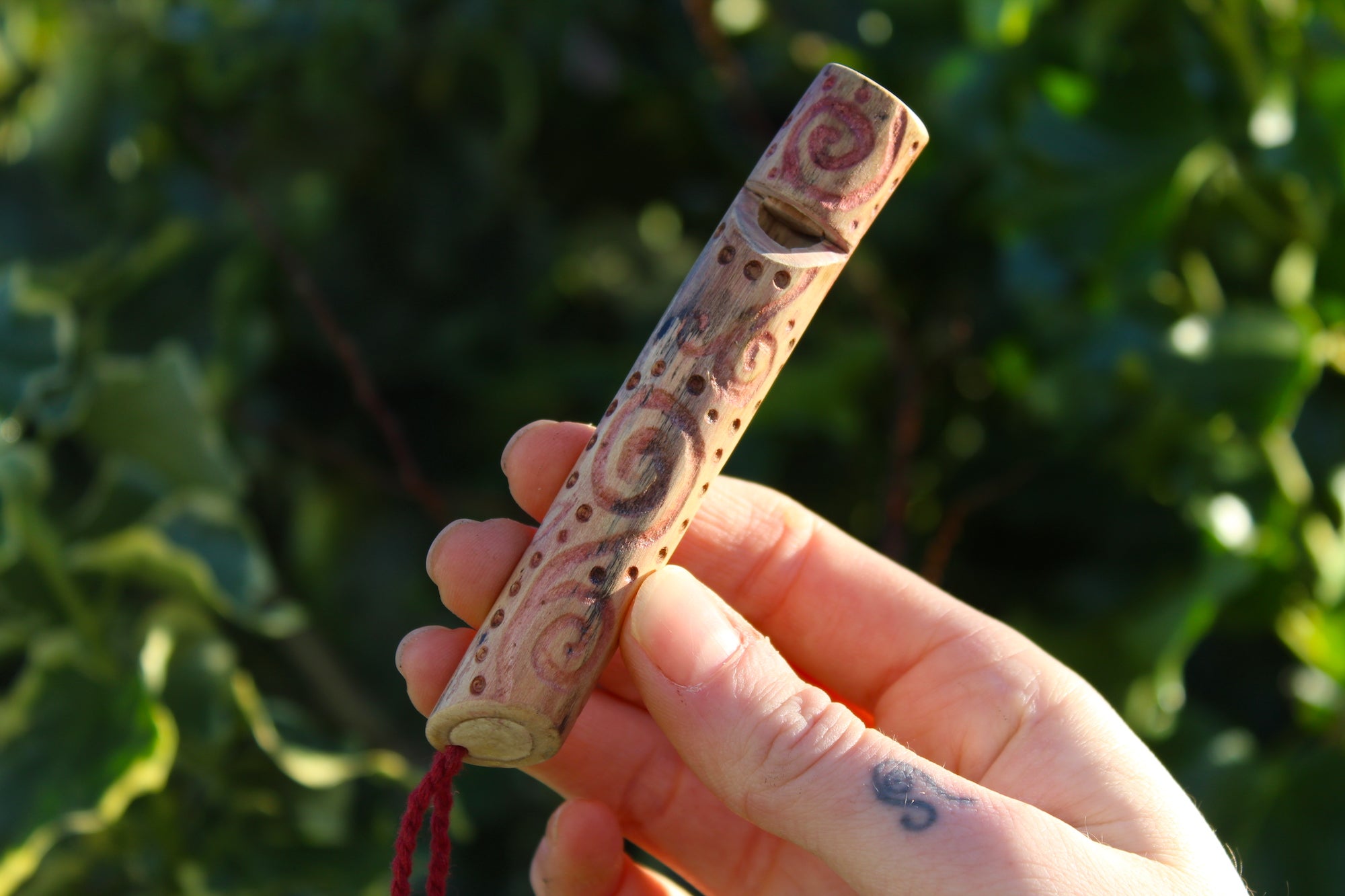 Beetroot Dyed Elder Wilderness Whistle
