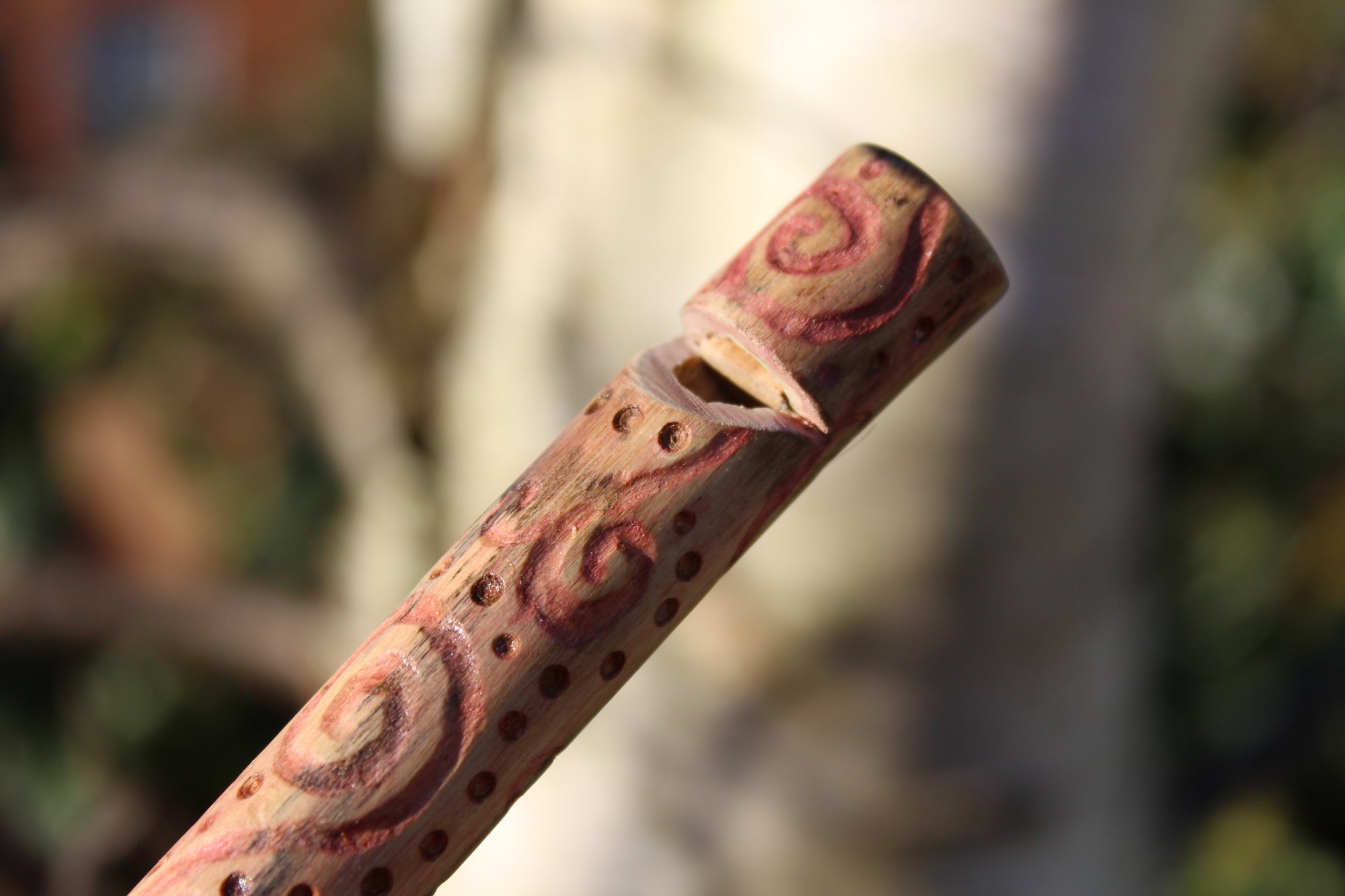 Beetroot Dyed Elder Wilderness Whistle