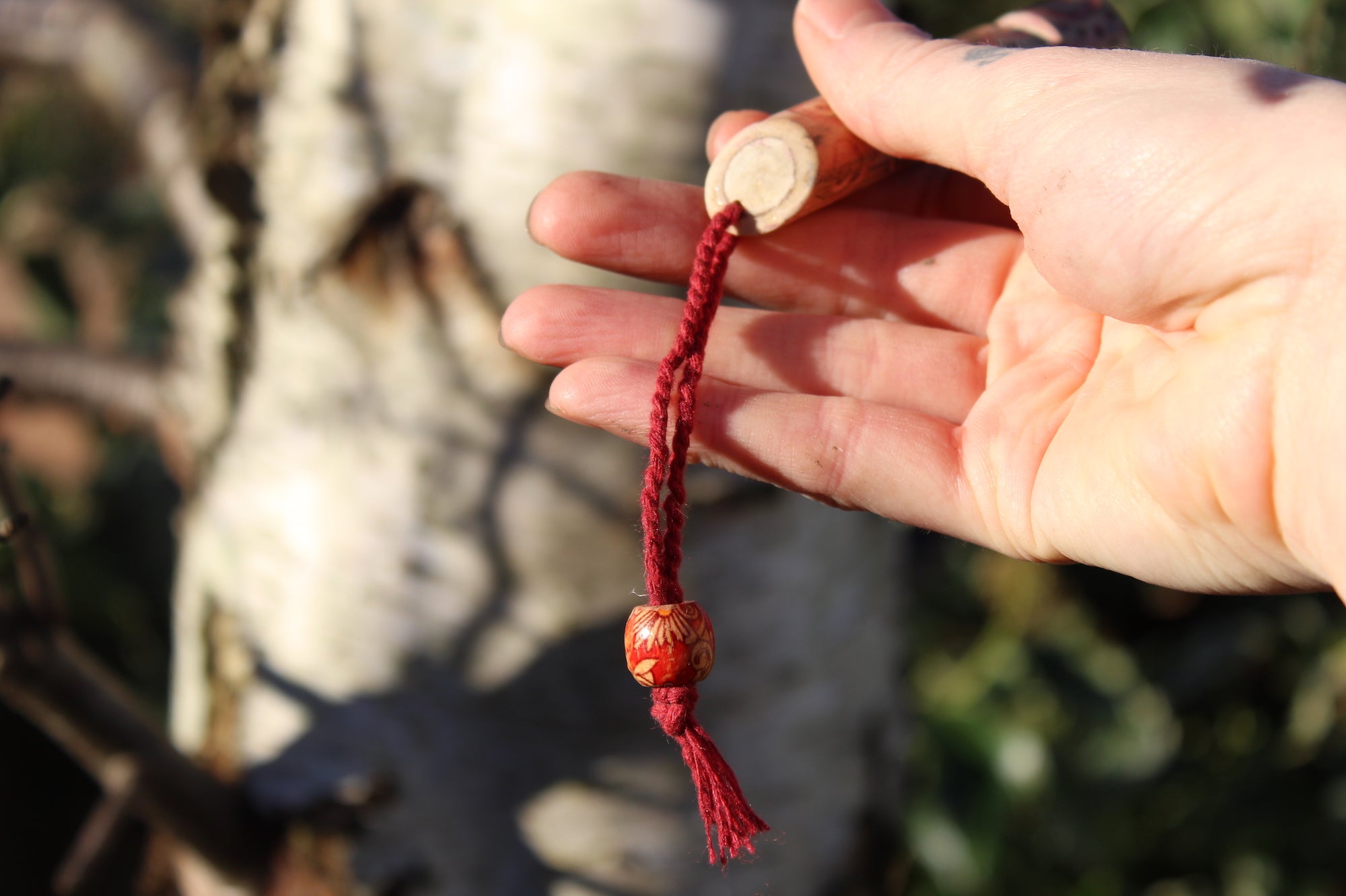 Beetroot Dyed Elder Wilderness Whistle