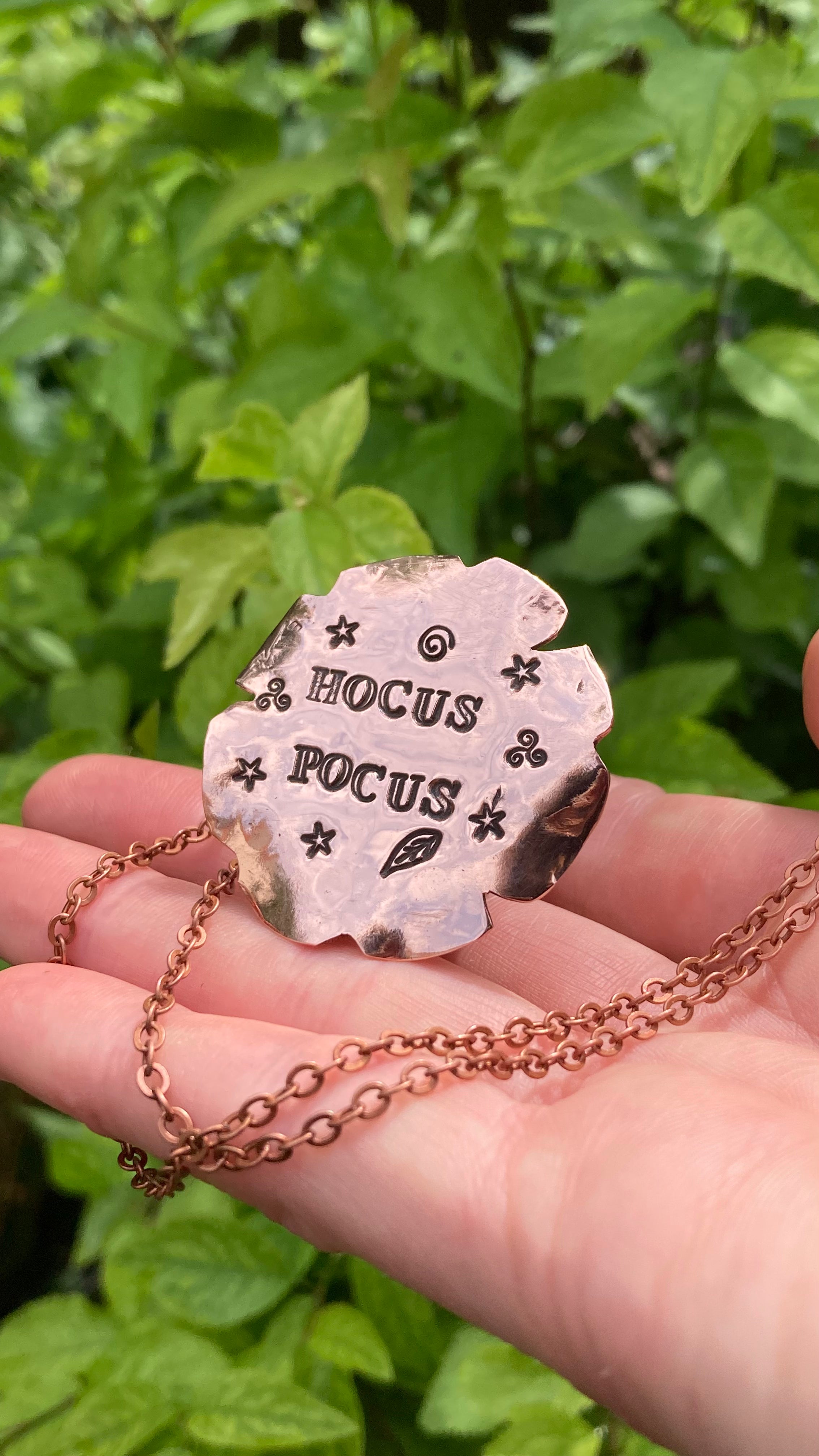 🧙🏼Original Witches Hat🧙🏾Handmade Copper Necklace (Made to Order)