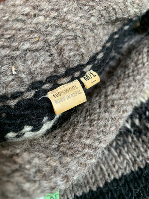 MOONLIGHT Reworked Fairtrade Knitted Wool Sweater