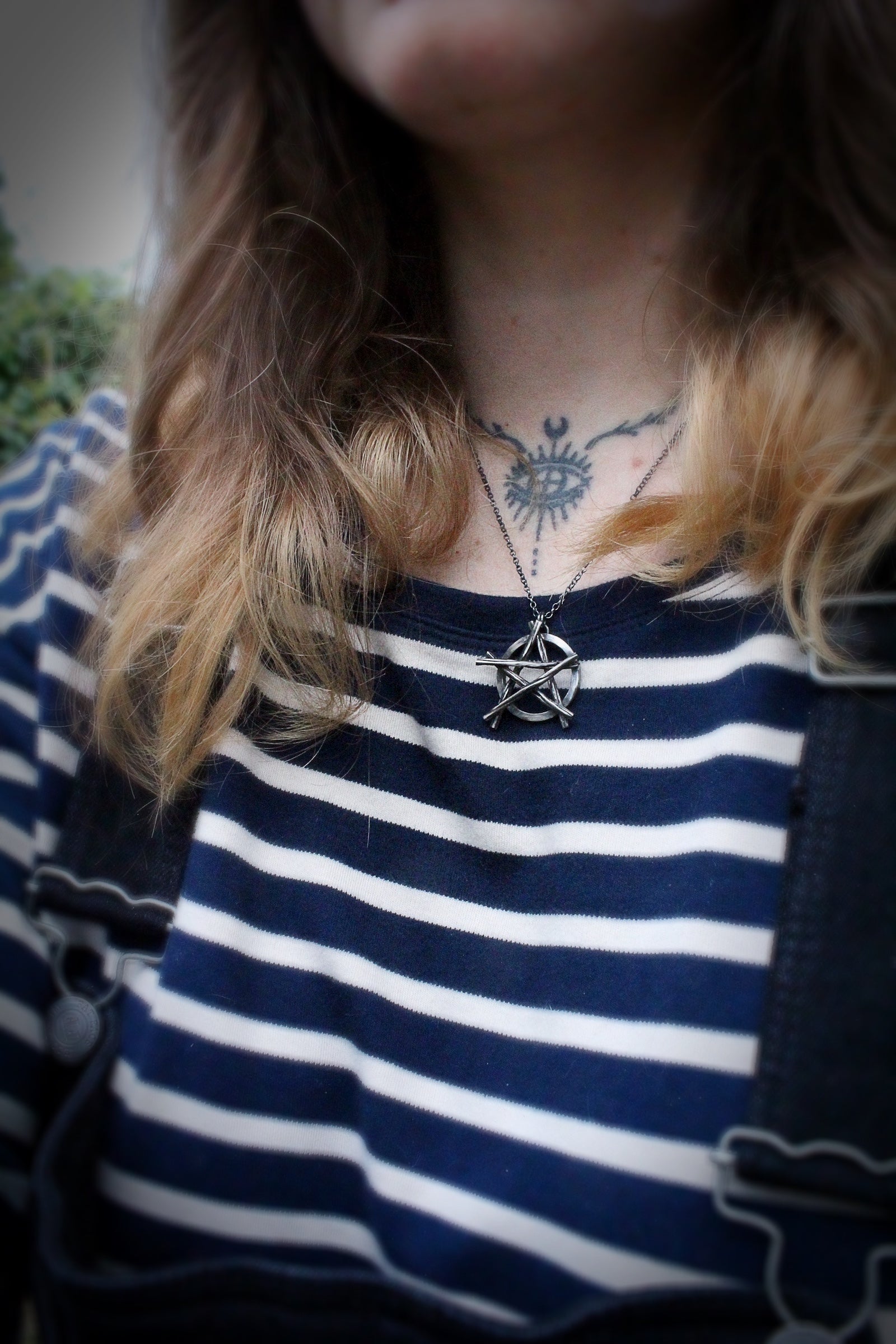 SPIRIT Handmade Sterling Silver Pentacle Necklace (Made to Order)