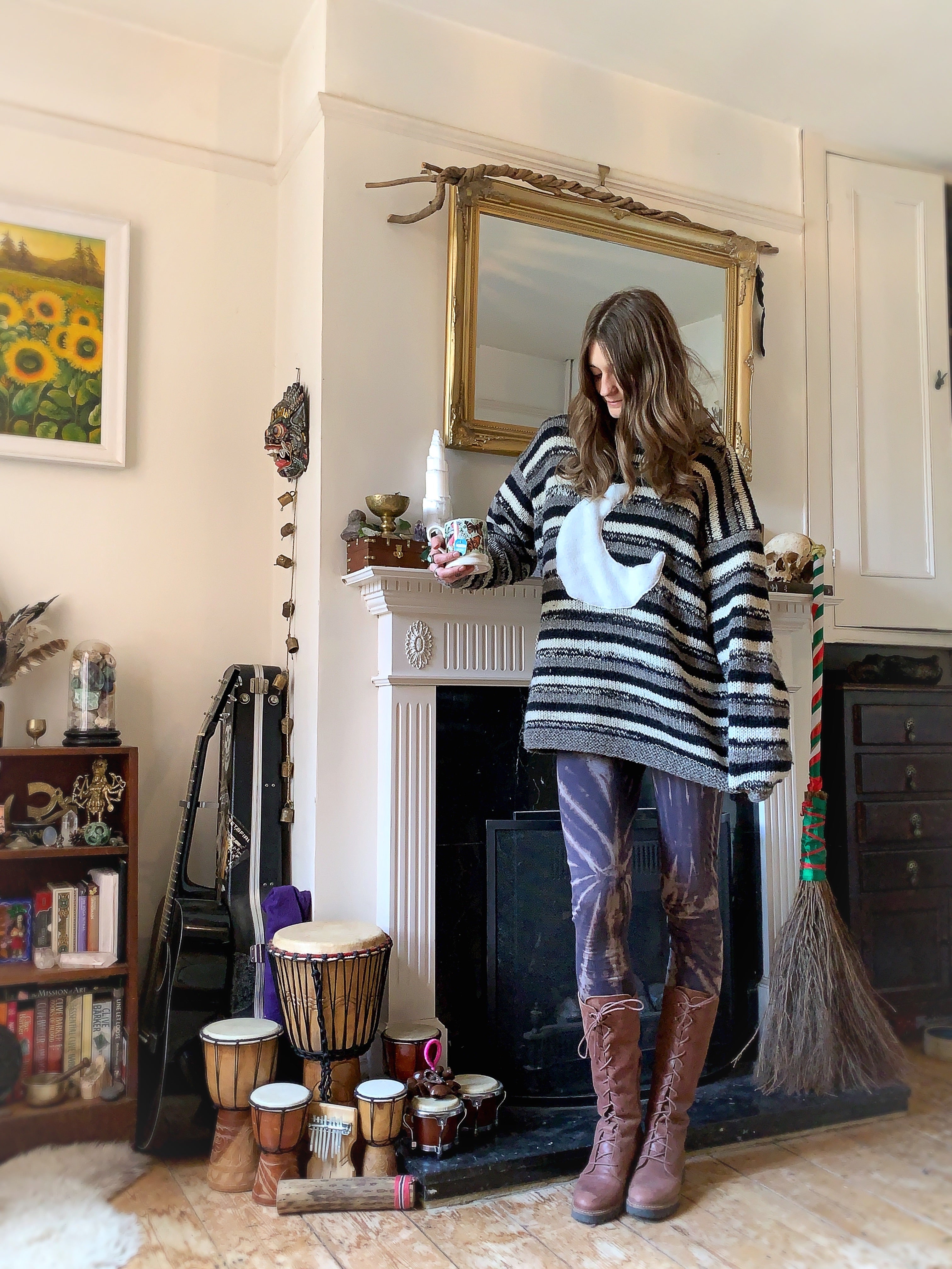 MOONLIGHT Reworked Fairtrade Knitted Wool Sweater