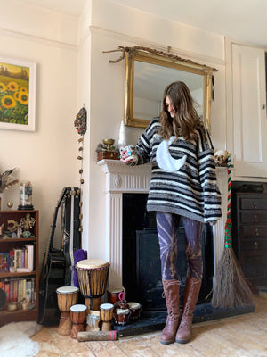 MOONLIGHT Reworked Fairtrade Knitted Wool Sweater