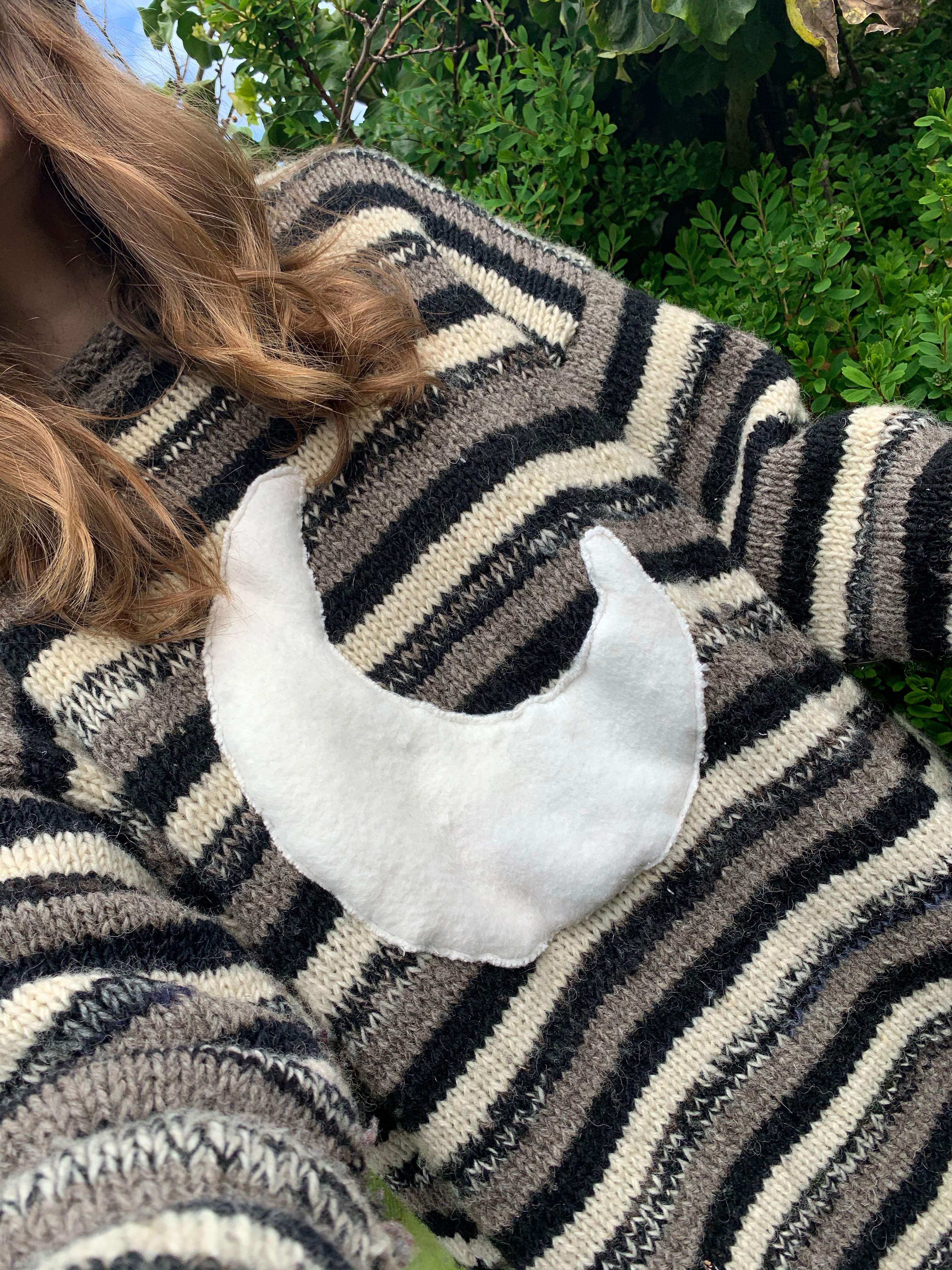 MOONLIGHT Reworked Fairtrade Knitted Wool Sweater