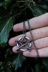 SPIRIT Handmade Sterling Silver Pentacle Necklace (Made to Order)